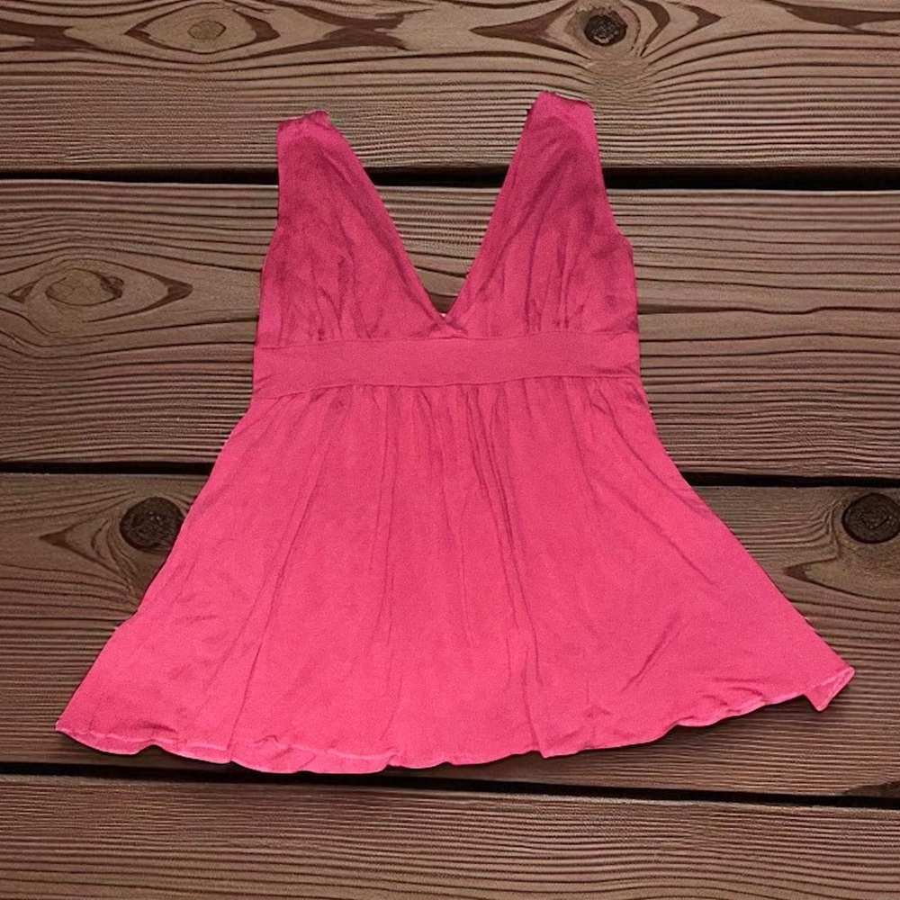 Lani Fuchsia Sleeveless Top (M)